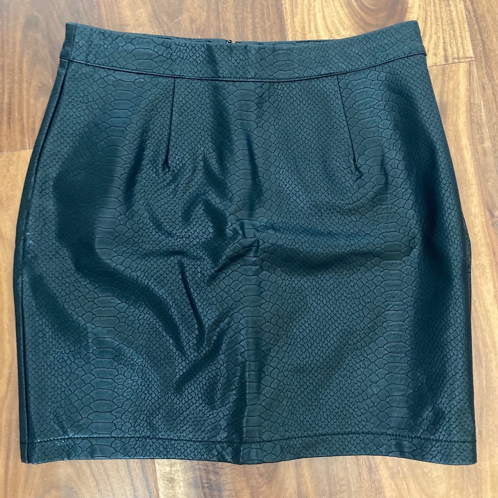 Stella Luce snake skin skirt
